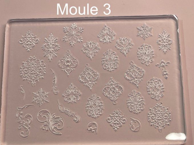 Moule 3 silicone